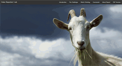 Desktop Screenshot of goatmustbefed.com